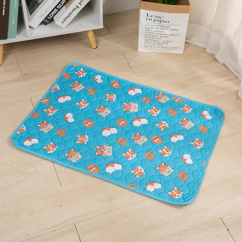 Dog Urine Pads Washable Reusable anti Slip Pet Pee Pad Puppy Training Pad Pet Bed Urine Mat for Car Seat Cover Pet Supplies