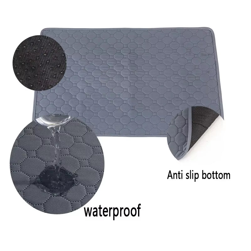 Dog Urine Pads Washable Reusable anti Slip Pet Pee Pad Puppy Training Pad Pet Bed Urine Mat for Car Seat Cover Pet Supplies
